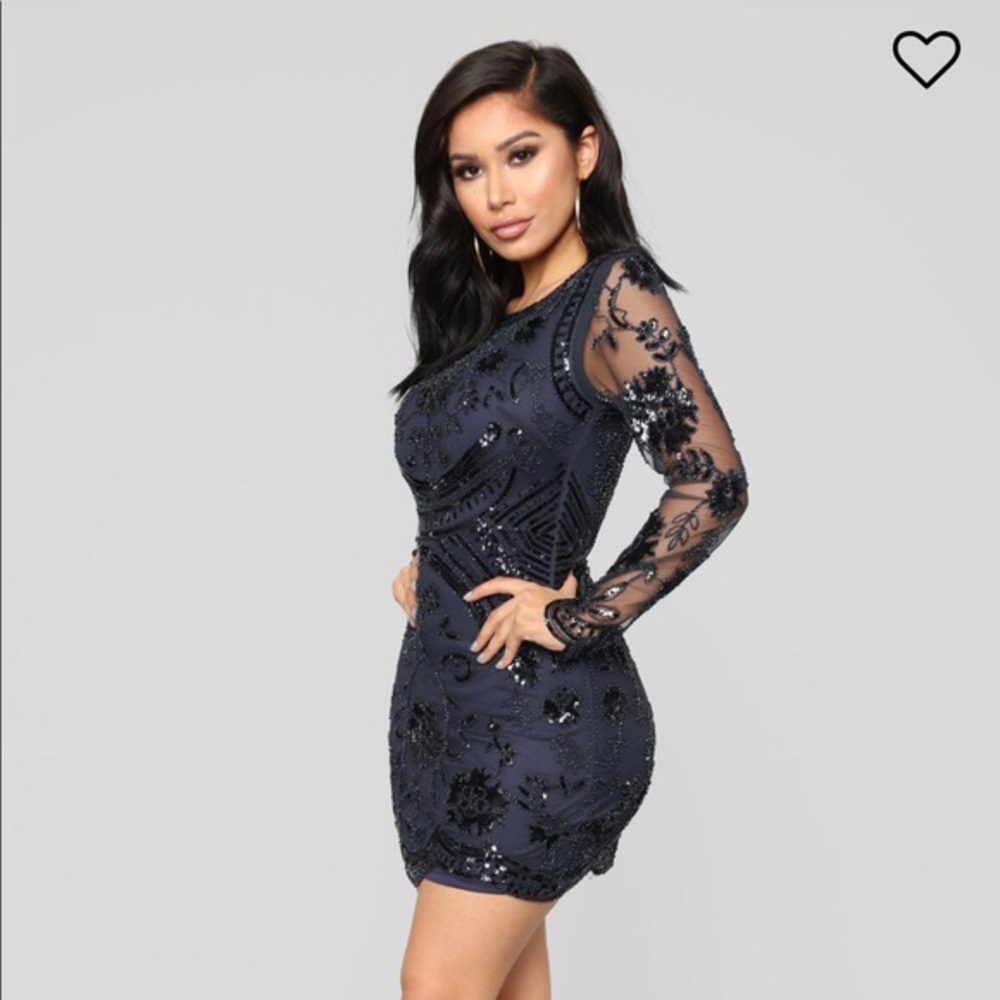 2 for $40 FN dresses. FN Navy sequin dress